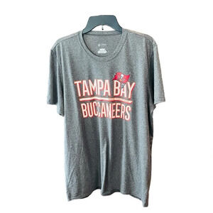 NFL Tampa Bay Buccaneers men’s short sleeve crew neck stretch tee SZ XL gray